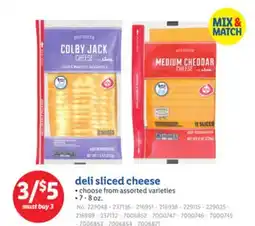 Lidl deli sliced cheese offer