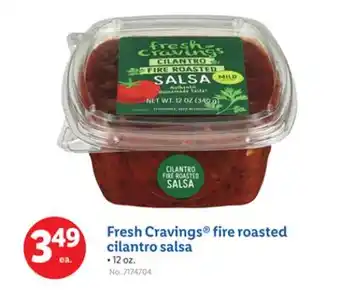 Lidl Fresh Cravings fire roasted cilantro salsa offer