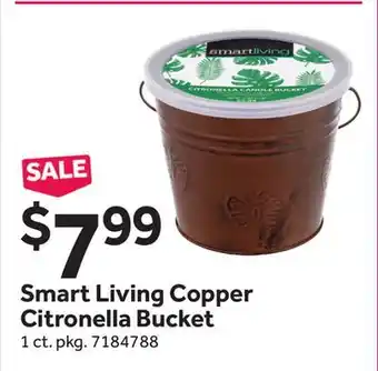 Stop&Shop Smart Living Copper Citronella Bucket offer