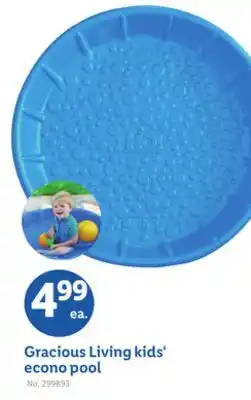 Lidl Gracious Living Kids' Econo Pool offer