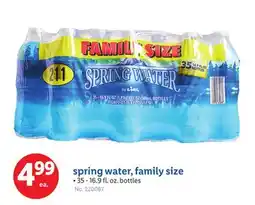 Lidl spring water, family size offer