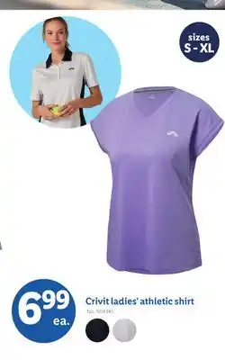 Lidl Crivit ladies' athletic shirt offer