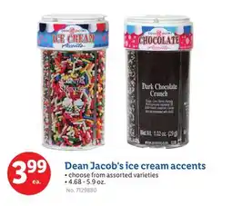 Lidl Dean Jacob's ice cream accents offer