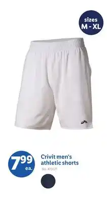 Lidl Crivit men's athletic shorts offer