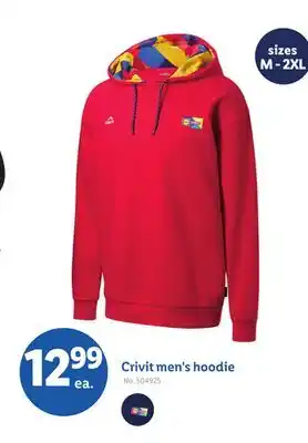 Lidl Crivit Men's Hoodie offer