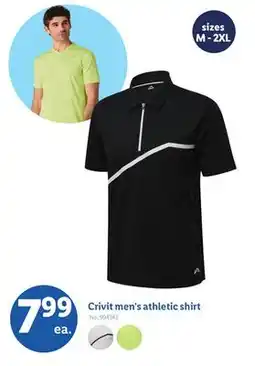 Lidl Crivit men's athletic shirt offer