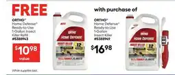 Lowe's Home Defense Ready-to-Use 1-Gallon Insect Killer offer