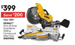Lowe's 12-in 15-Amp Dual-Bevel Sliding Compound Miter Saw offer