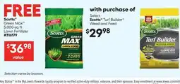 Lowe's Turf Builder Weed and Feed offer