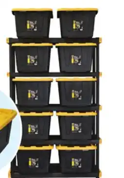 Lowe's Commander 5-Tier 72-in H x 48-in W x 20-in D Plastic Shelving Unit offer