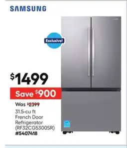 Lowe's 31.5-cu ft French Door Refrigerator offer