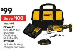 Lowe's 20V MAX F XR Brushless Oscillating Multi-Tool Kit offer