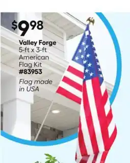 Lowe's 5-ft x 3-ft American Flag Kit offer