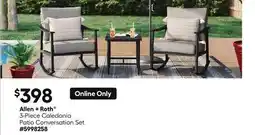 Lowe's 3-Piece Caledonia Patio Conversation Set offer
