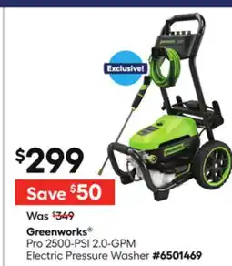 Lowe's Pro 2500-PSI 2.0-GPM Electric Pressure Washer offer