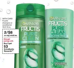 CVS Fructis shampoo or conditioner 10.2-13 oz offer