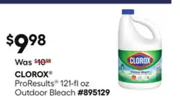 Lowe's ProResults 121-fl oz Outdoor Bleach offer