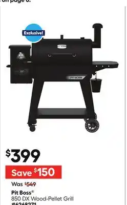 Lowe's 850 DX Wood-Pellet Grill offer