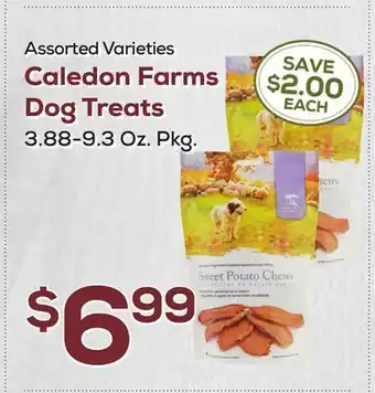 DeCicco & Sons Caledon Farms Dog Treats offer