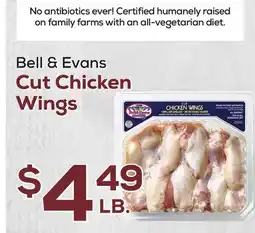 DeCicco & Sons Bell & Evans Cut Chicken Wings offer