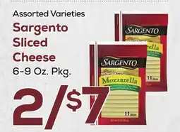 DeCicco & Sons Sargento Sliced Cheese offer