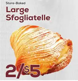 DeCicco & Sons Large Sfogliatelle offer