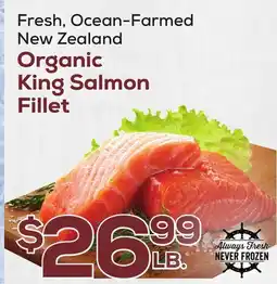 DeCicco & Sons Organic King Salmon Fillet offer