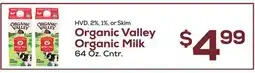 DeCicco & Sons Organic Valley Organic Milk offer