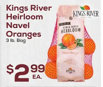 DeCicco & Sons Kings River Heirloom Navel Oranges offer