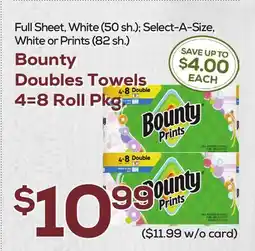DeCicco & Sons Bounty Doubles Towels offer