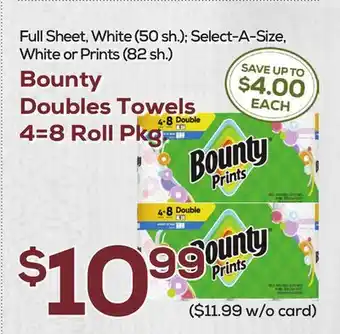 DeCicco & Sons Bounty Doubles Towels offer