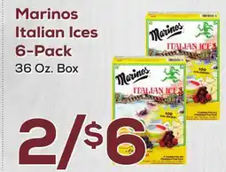 DeCicco & Sons Marinos Italian Ices 6-Pack offer