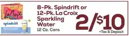 DeCicco & Sons Spindrift or 12-Pk. La Croix Sparkling Water offer