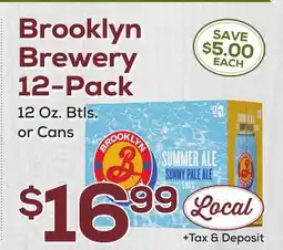 DeCicco & Sons Brooklyn Brewery 12-Pack offer