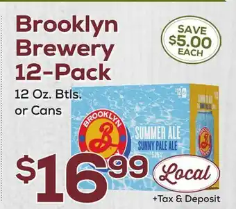 DeCicco & Sons Brooklyn Brewery 12-Pack offer
