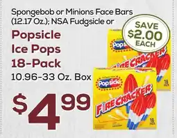 DeCicco & Sons Popsicle Ice Pops 18-Pack offer