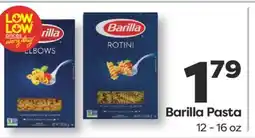 Weis Markets Barilla Pasta offer