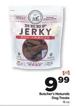 Weis Markets Butcher's Naturals Dog Treats offer