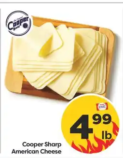 Weis Markets Cooper Sharp American Cheese offer