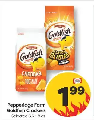 Weis Markets Pepperidge Farm Goldfish Crackers offer