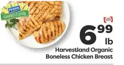 Weis Markets Harvestland Organic Boneless Chicken Breast offer