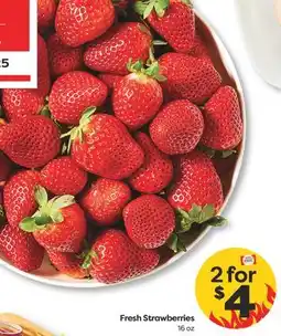 Weis Markets Fresh Strawberries offer