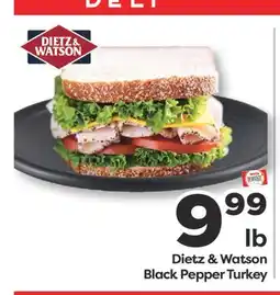 Weis Markets Dietz & Watson Black Pepper Turkey offer