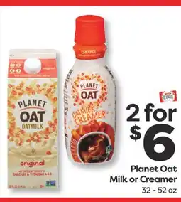 Weis Markets Planet Oat Milk or Creamer offer