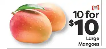 Weis Markets Large Mangoes offer