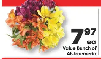 Weis Markets Value Bunch of Alstroemeria offer