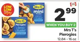 Weis Markets Mrs T's Pierogies offer