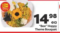 Weis Markets Bee Happy Theme Bouquet offer