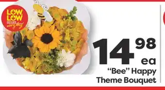 Weis Markets Bee Happy Theme Bouquet offer