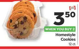 Weis Markets Homestyle Cookies offer